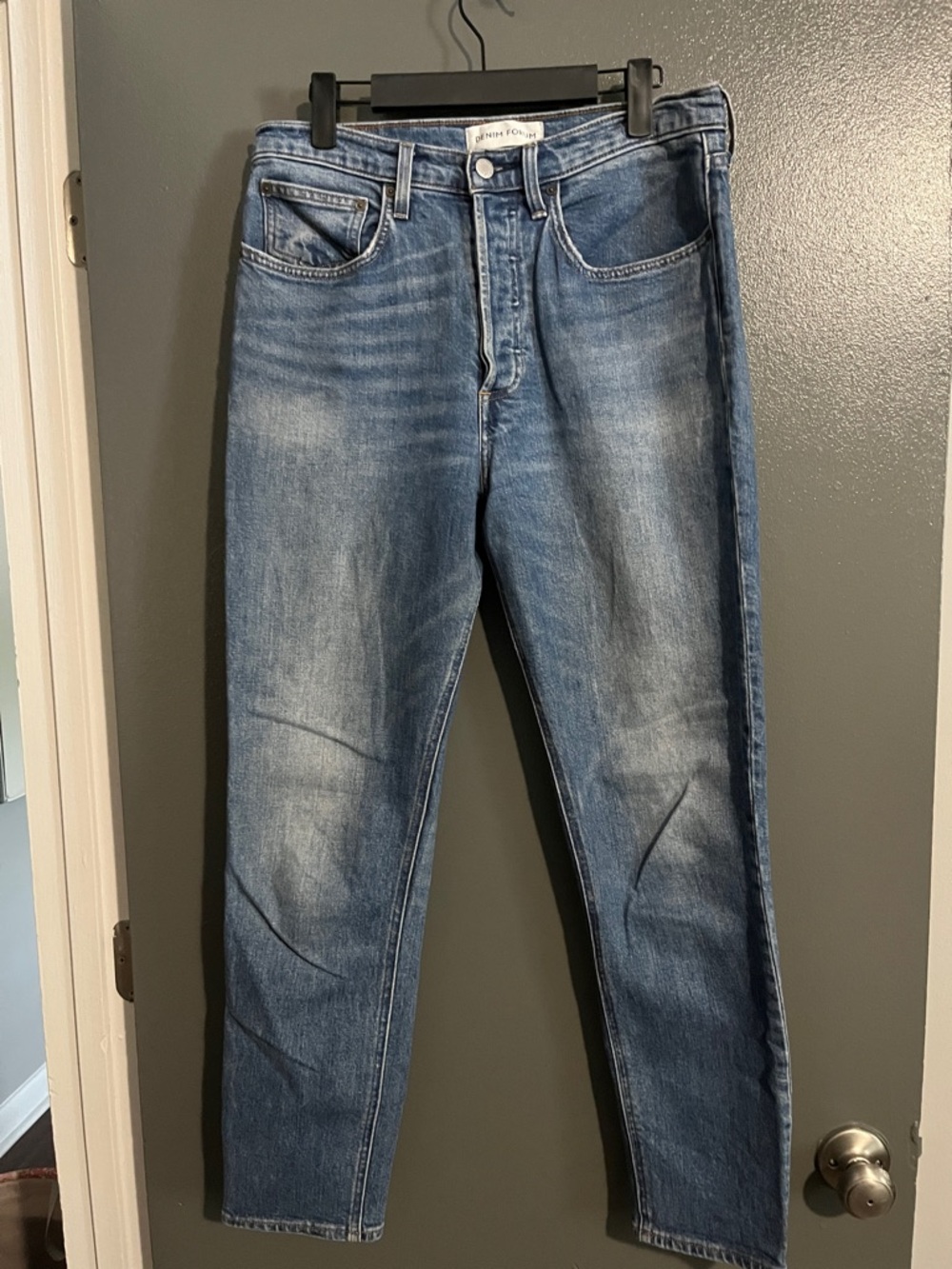 Denim Forum Aritzia Women’s Yoko High Rise Slim Jeans